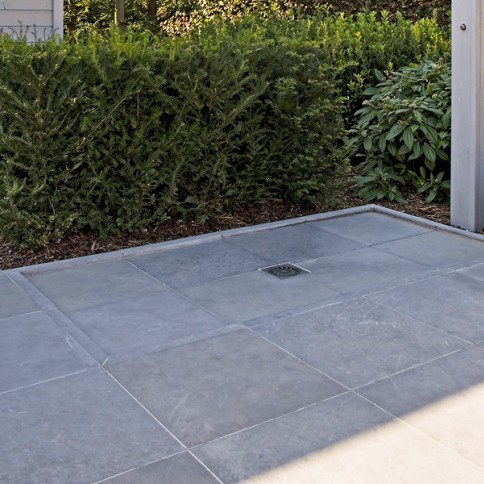 mountain bluestone - geschuurd