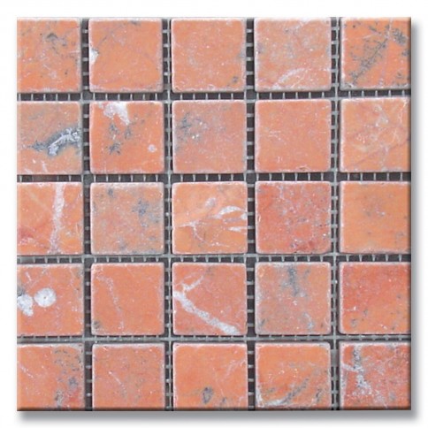 BURDUR ROSE - vieilli mosaic